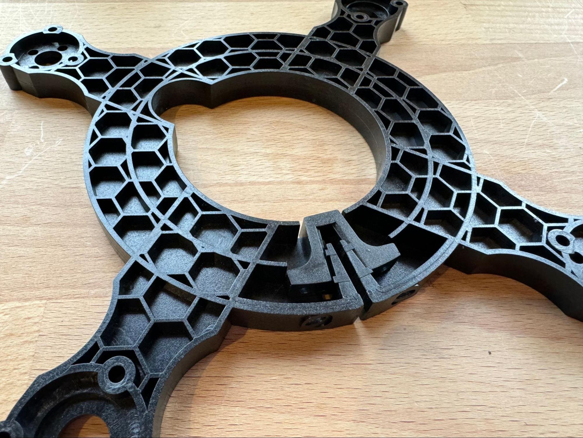 The first router clamp