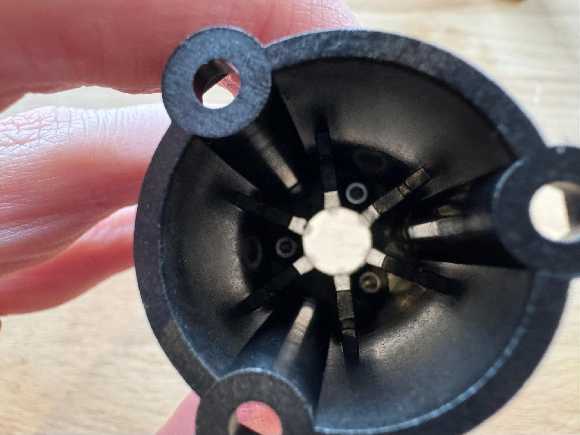 Adding a bolt from the other side