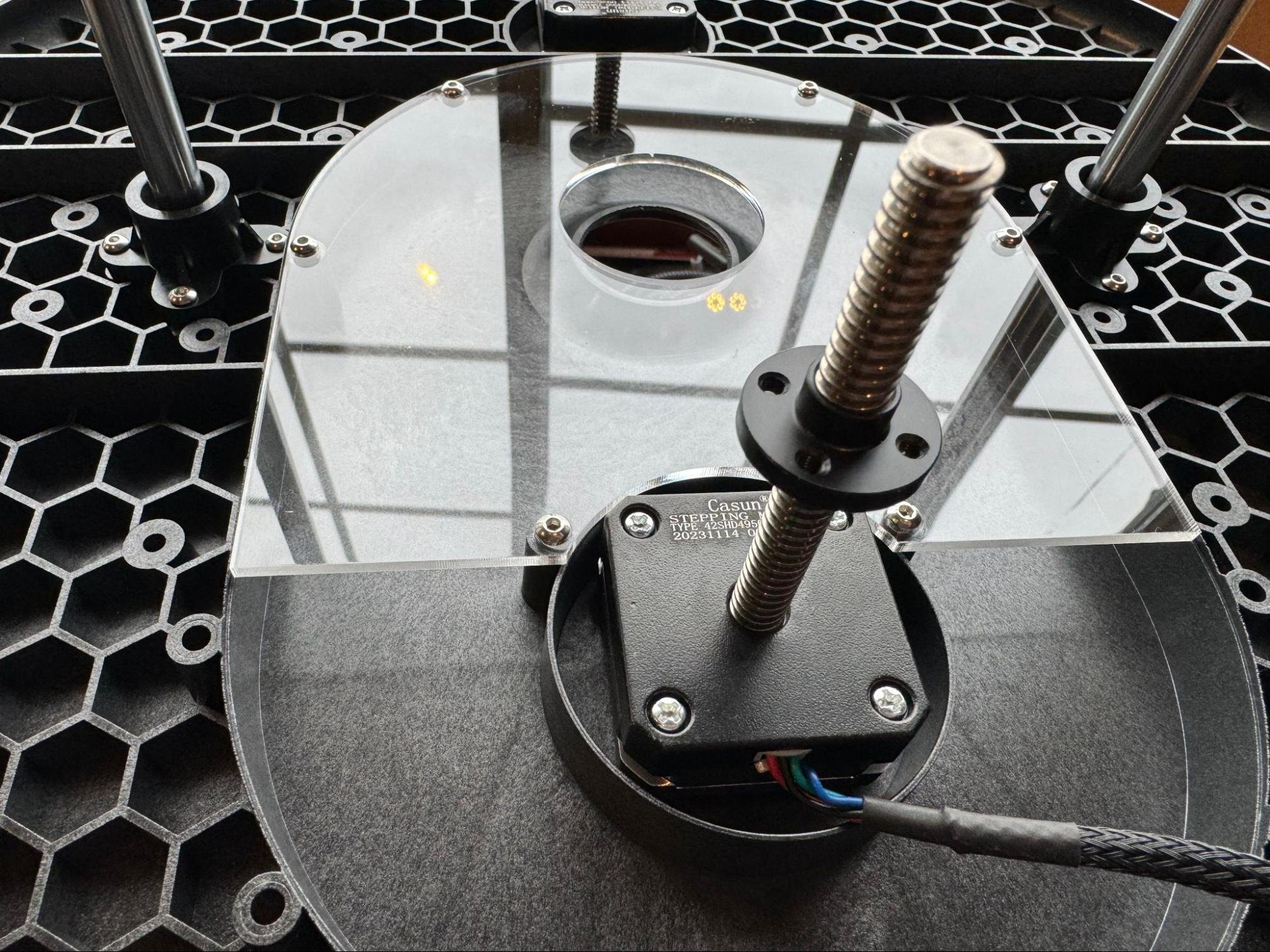 Removing the leadscrew nuts