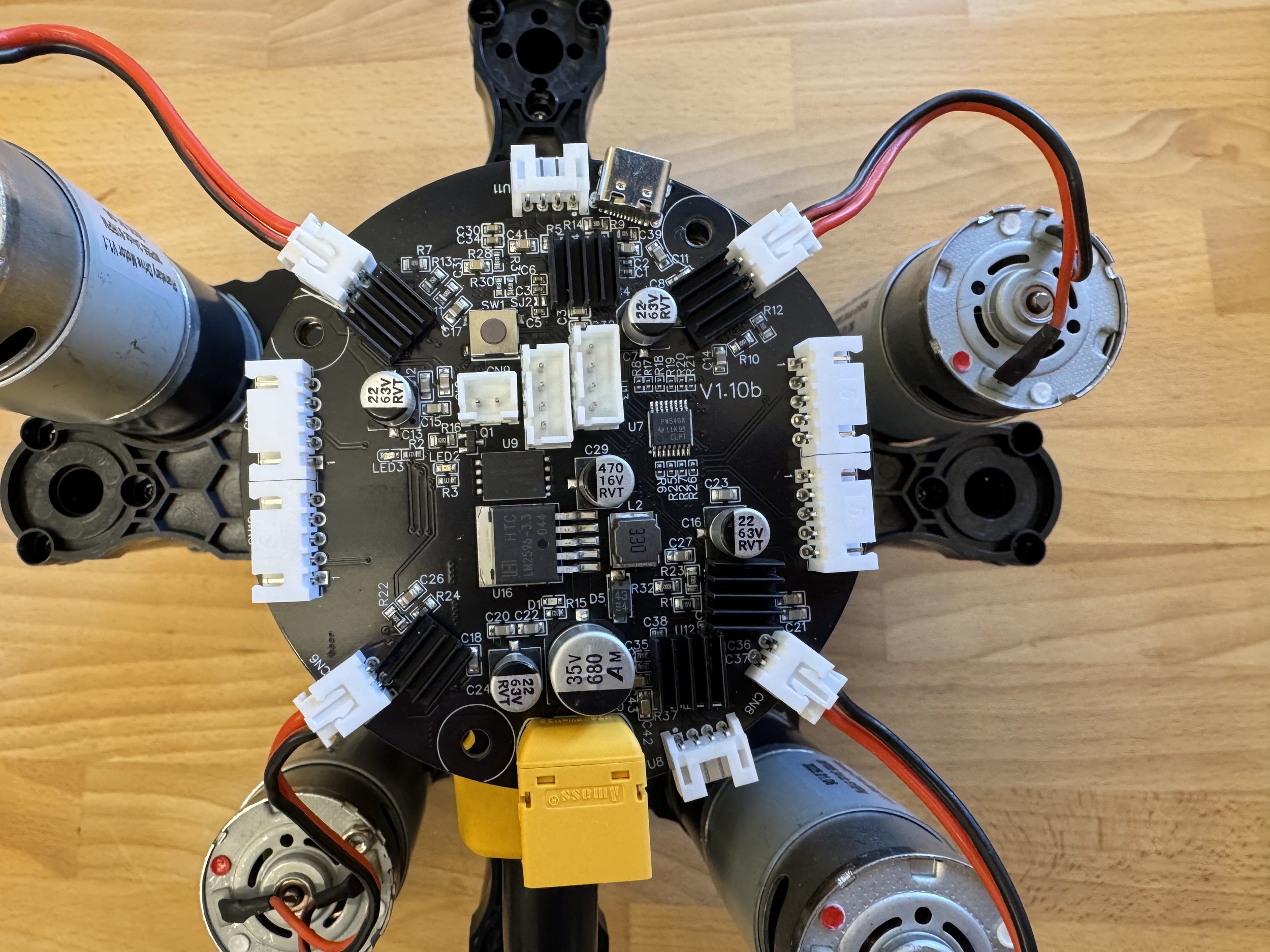 Placing the main controller board